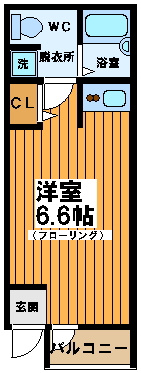 【間取り】 | FUJISTA幡ヶ谷Ⅱ