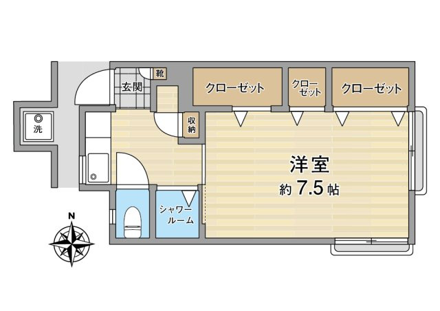 【間取り】 | 第三浅賀荘