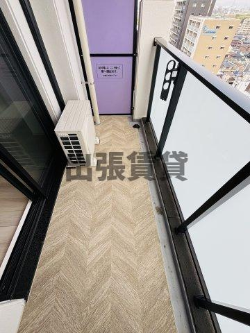 仲介手数料0円！S-RESIDENCE庄内通駅前curereのバルコニー