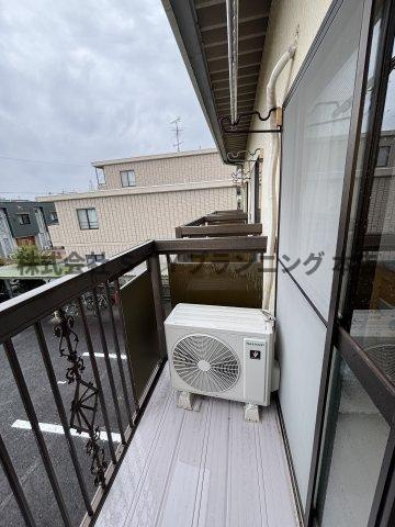 仲介手数料0円！第2ユーザンのバルコニー
