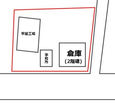東近江市　事務所付き貸倉庫