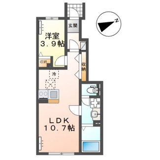 【間取り】 | （仮）横倉新築アパート