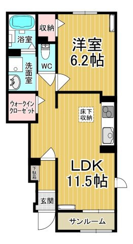 【間取り】 | メゾン・ストリートⅡ