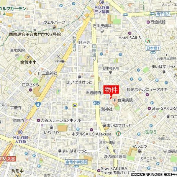 プロスパリティーＦＵＪＩの地図