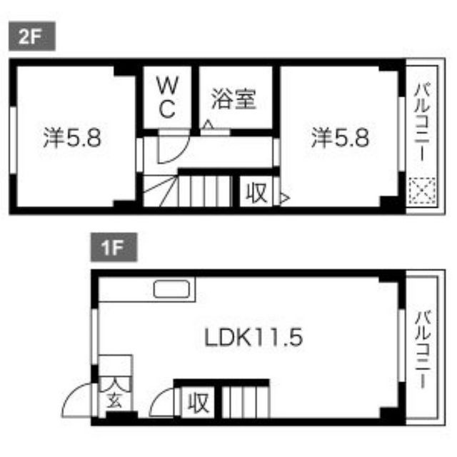 リッツコートの間取り