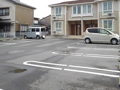 パークサイド田中町の駐車場|駐車場完備です