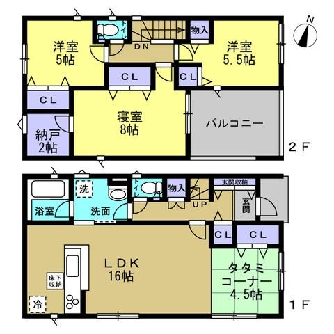 和歌山市有本第3-2号棟　新築戸建