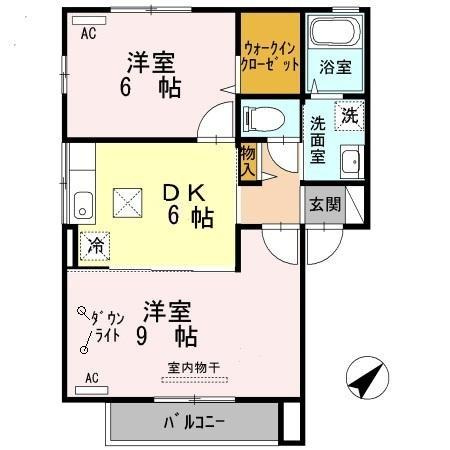 【間取り】 | ウィング　ヴュー　A棟