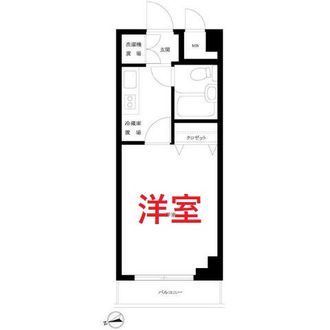 【間取り】 | ルーブル大森Ⅱ