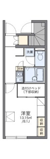 【間取り】 | レオパレスこぶしの里　北六甲