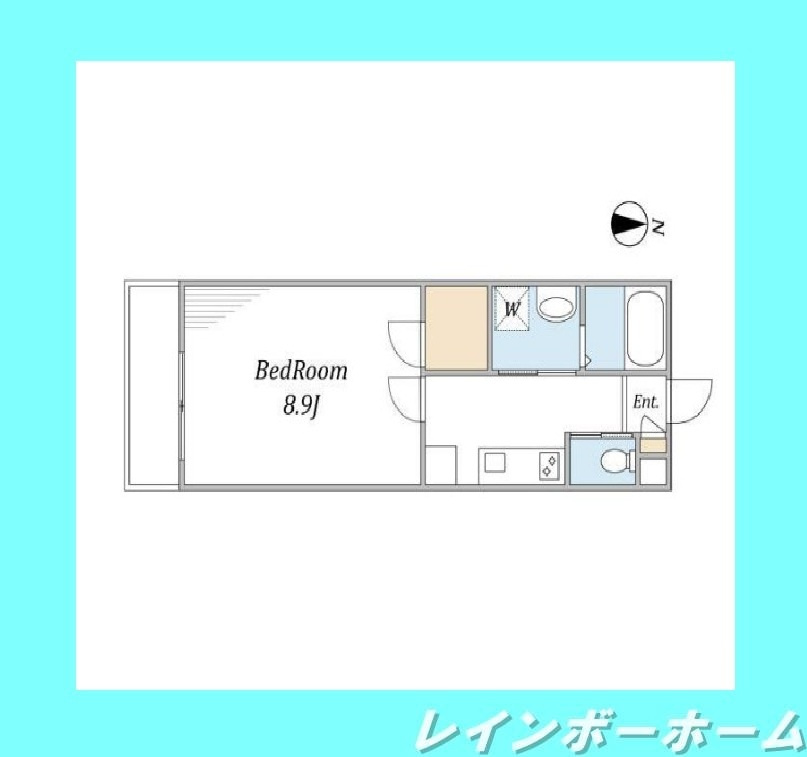 担当エリアのルームアドバイザーが直接対応いたしますの間取り