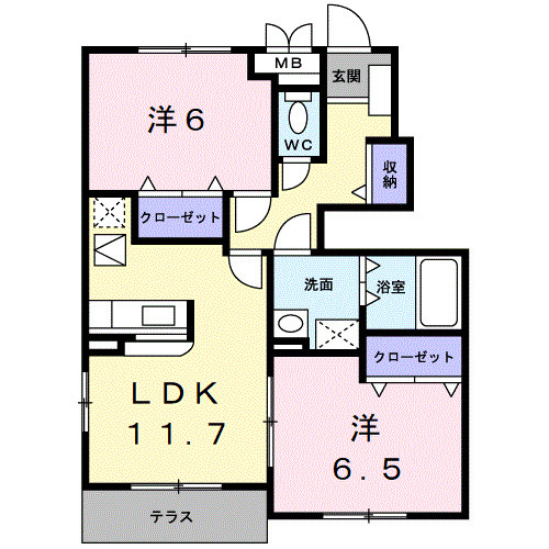 【間取り】 | カノンⅡ