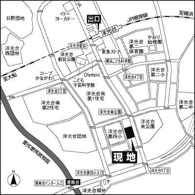 【地図】 | シエールグラン洋光台南公園