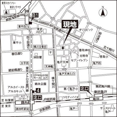 【地図】 | エフシティ亀戸