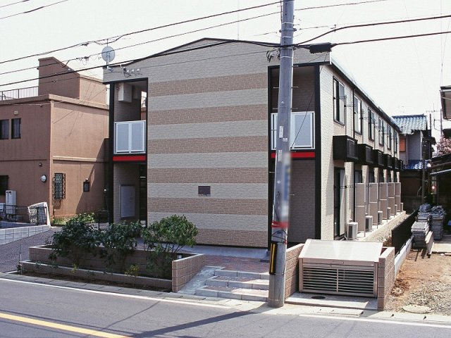 レオパレス大日の外観|おしゃれな外観です