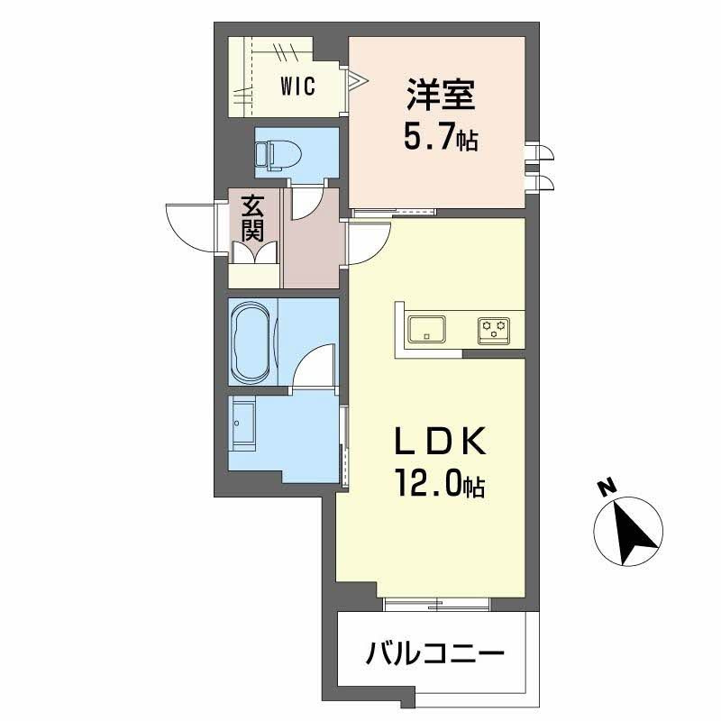 Ｌａ　Ｍａｉｓｏｎ　Ｃａｌｍｅの間取り