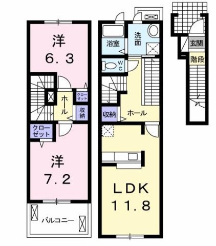 ラフィネの間取り