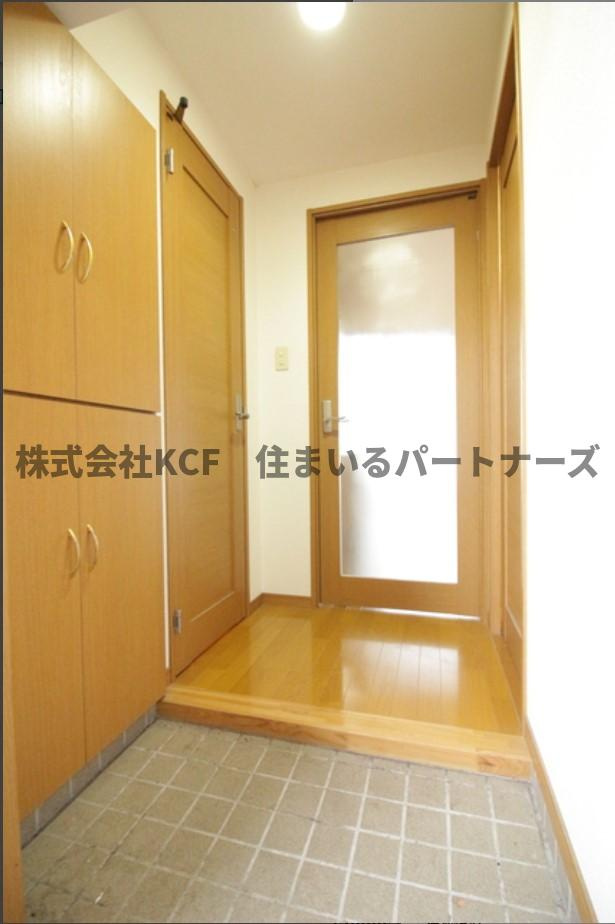 レジデンス東櫛原の玄関