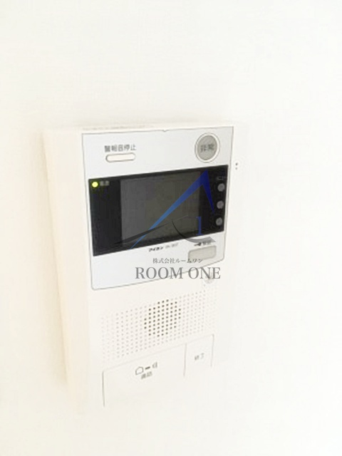 レガリス品川南大井パークサイドのセキュリティ|モニター付きインターホンです。