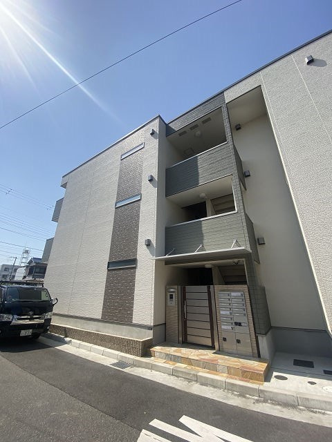 フジパレス南塚口Ⅵ番館の外観|外観もきれいです