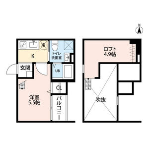 【間取り】 | コンフォート　鈍池(コンフォートニブイケ)