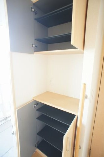 ペガサス A棟の玄関
