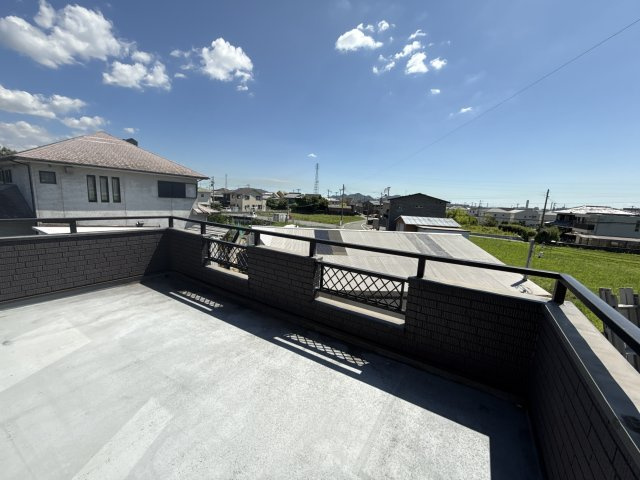 佐良和戸建のバルコニー