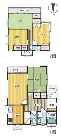 川越市的場2丁目　中古戸建の画像