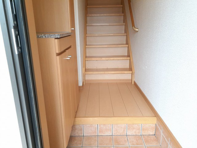 ヒラソールＢの玄関