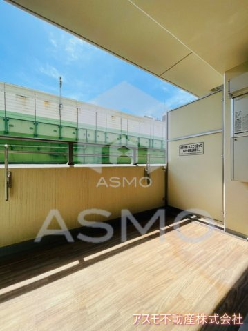 【バルコニー】 | オルゴグラート森ノ宮南館 | ※同物件　別間取り　参考写真