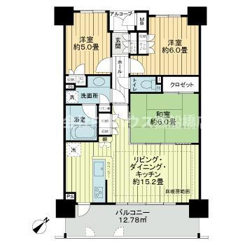 スカイタワーエグゼの間取り|間取り