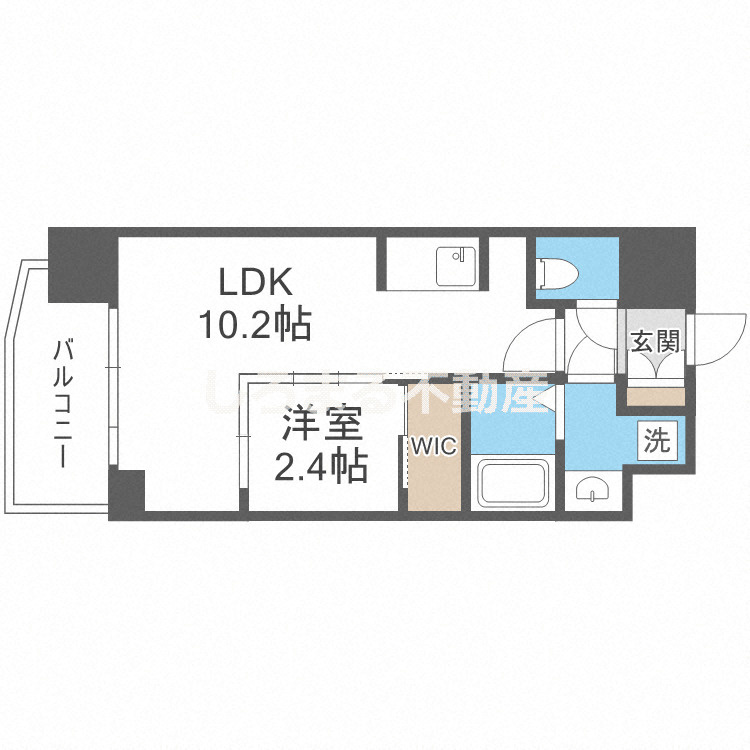 セレニテ本町東リアンの間取り