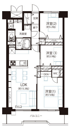 シティコープ大森東の間取り