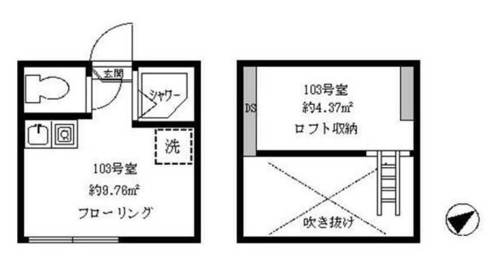フェリスメリーの間取り|間取り図☆