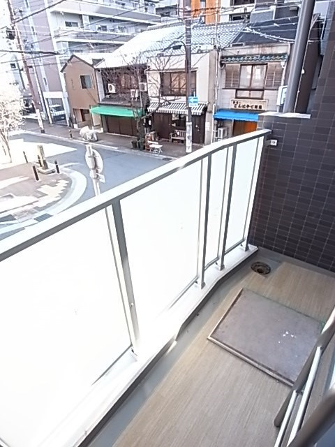 ファーストフィオーレ神戸元町のバルコニー