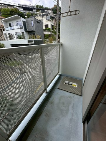 セレブ岡本のバルコニー