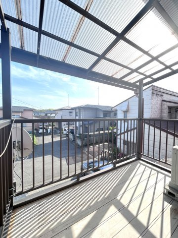 壬生町安塚　中古戸建のバルコニー