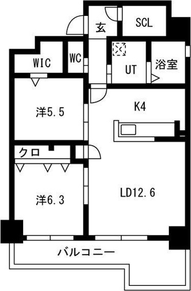グランテラス藤が丘の間取り