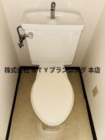 仲介手数料0円！コーポ社台のトイレ
