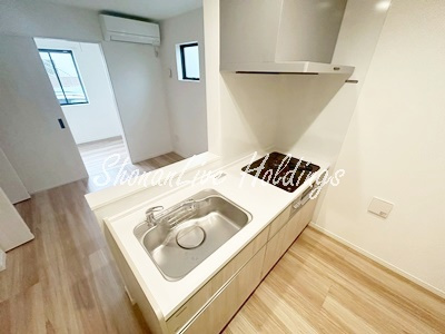 藤沢市辻堂新町１丁目のアパートのキッチン