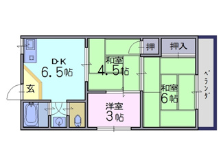 【間取り】 | 泉マンション
