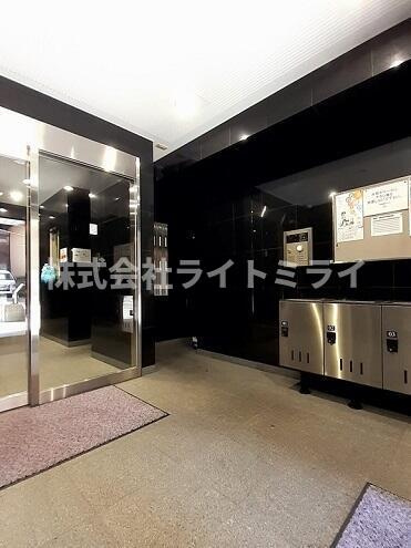 豊島区駒込１丁目の賃貸マンションのロビー| 