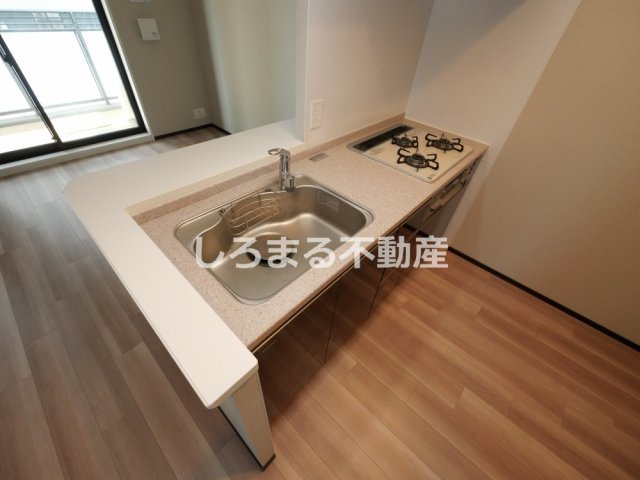 ソルレヴェンテ新梅田のキッチン