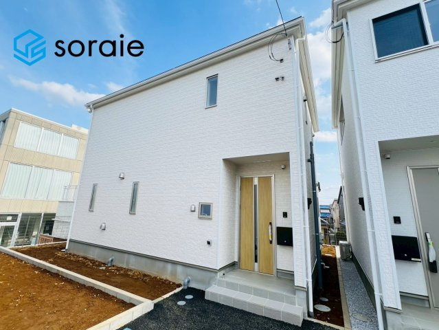 飯能市双柳第40　新築戸建　3号棟　クレイドルガーデンの外観|4/25　撮影
