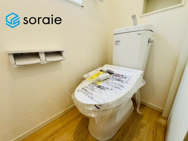 飯能市双柳第40　新築戸建　3号棟　クレイドルガーデンのトイレ|4/25　撮影