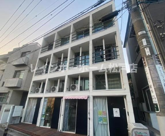 足立区中川１丁目のアパートの外観|外観は落ち着いています
