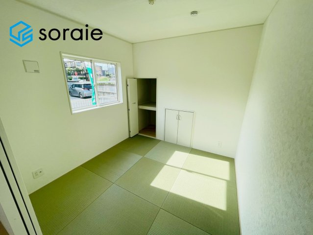 飯能市双柳第40　新築戸建　1号棟　クレイドルガーデンの和室|4/25　撮影