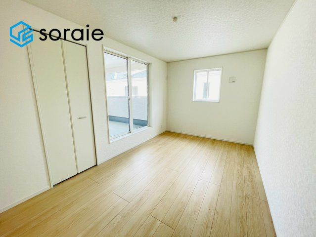 飯能市双柳第40　新築戸建　1号棟　クレイドルガーデンの寝室|4/25　撮影