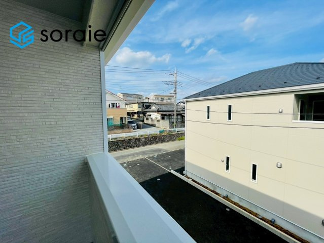 飯能市双柳第40　新築戸建　1号棟　クレイドルガーデンの展望|4/25　撮影