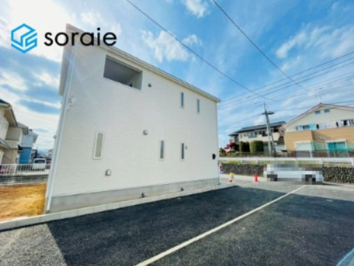 飯能市双柳第40　新築戸建　1号棟　クレイドルガーデンの外観|4/25　撮影